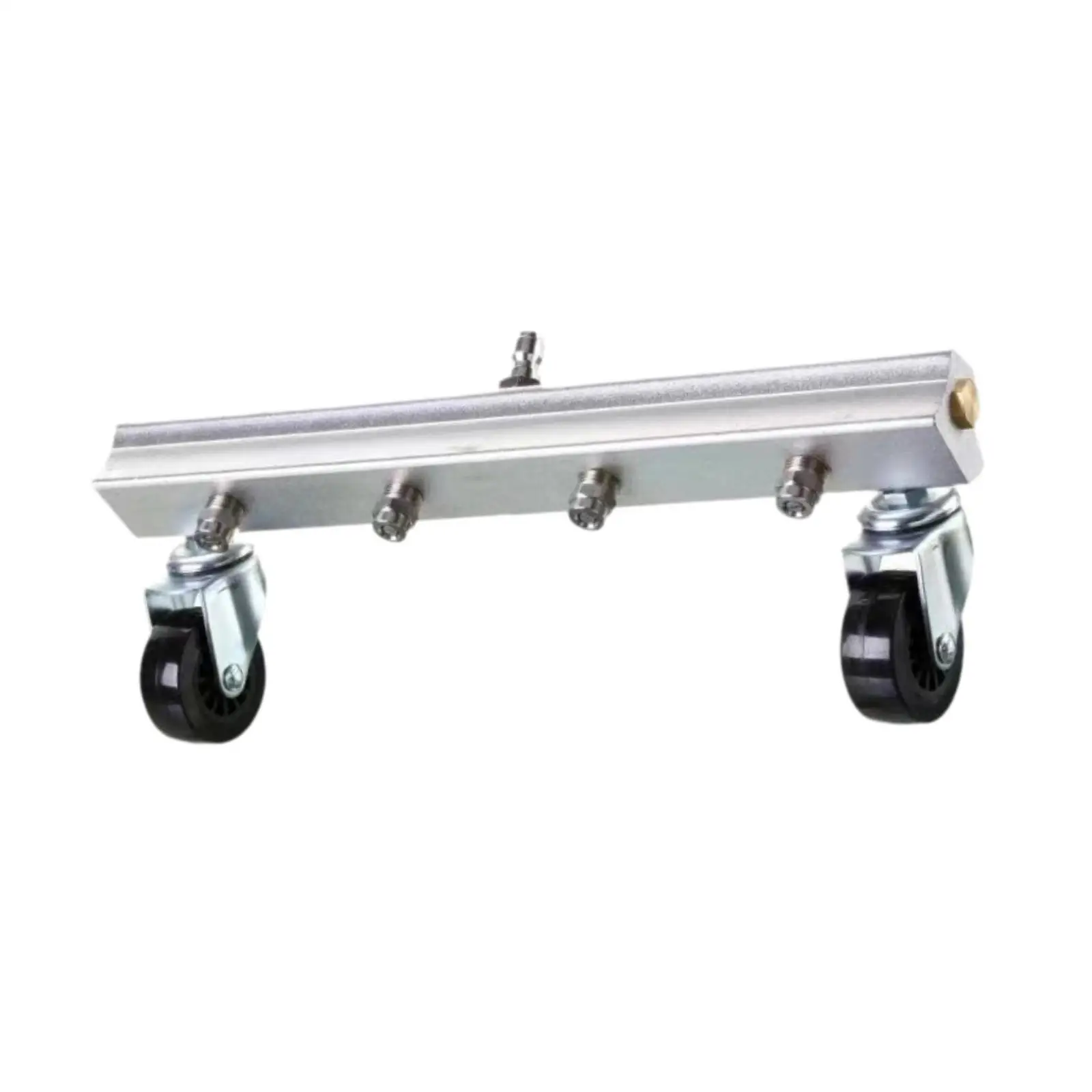 Stainless Steel High Pressure Washer Portable Water Broom Quick Connect for Car Undercarriage and Chassis Cleaning
