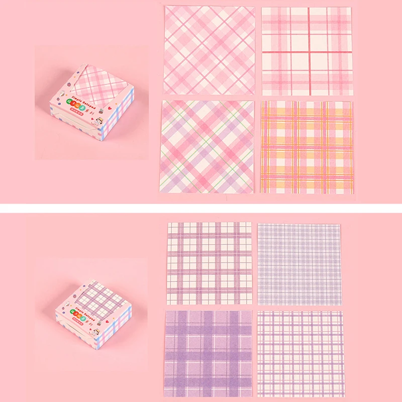 200pcs/set Style Pattern Sticky Notes，element notepad, non-sticky notepad ledger, ledger, diary, school supplies, stationery view 6
