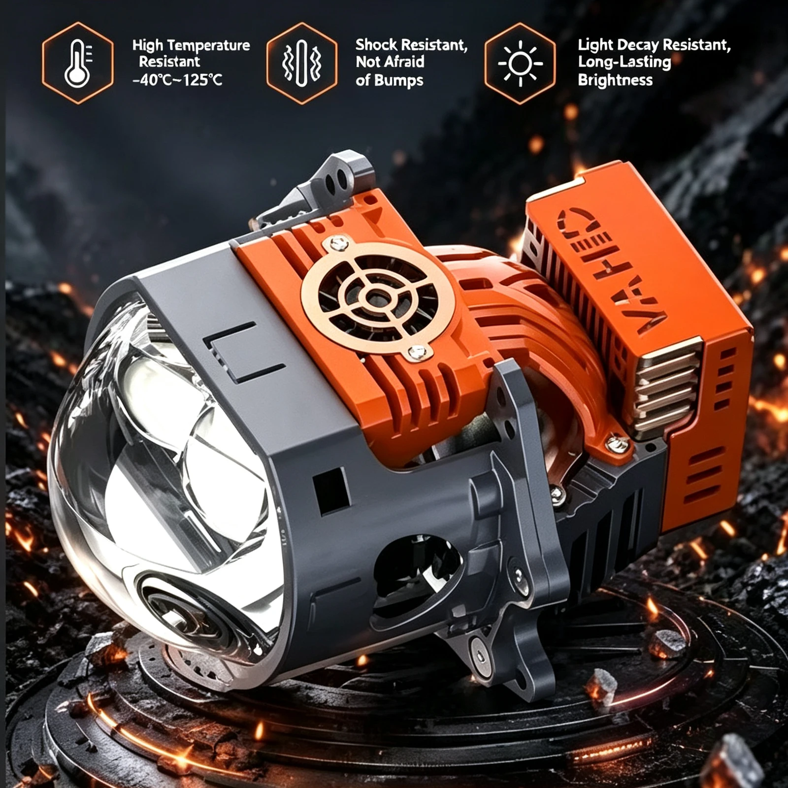 Lampu Depan Proyektor LED Dual - Laser Led Headlight Projector Lens ulasan dan harga