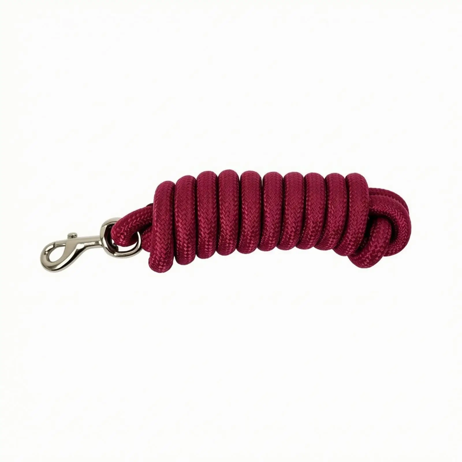 Textured Horse Lead Rope for Lunging and Training Horses with Snap Hook for Equestrian Control