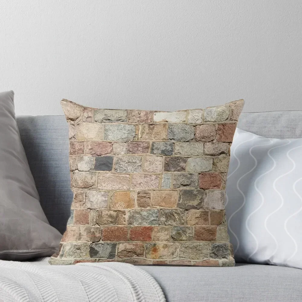 

Brick wall Throw Pillow Room decorating items christmas decorations 2025 christmas supplies Christmas Cushion For Home pillow