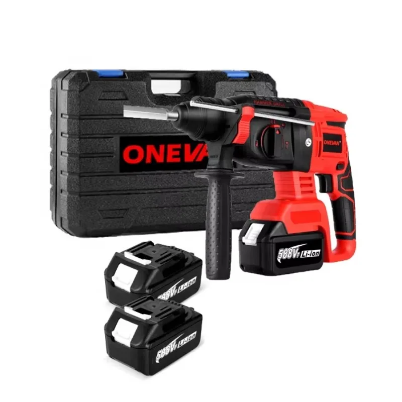 

10600IPM 2000 Вт Бесщеточная аккумуляторная ударная дрель Перезаряжаемая электрическая ударная дрель