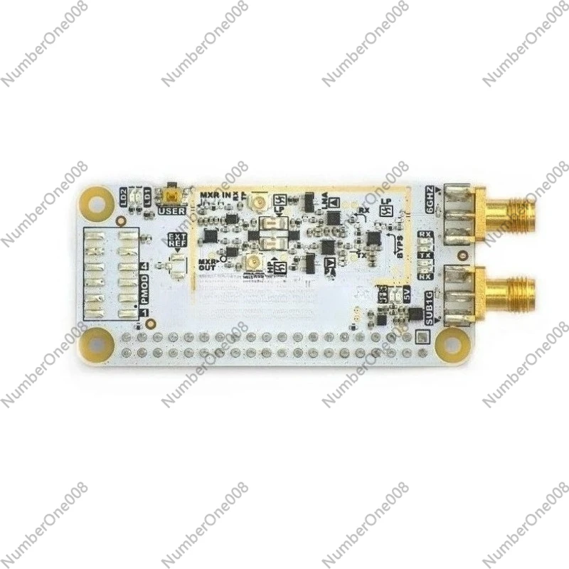 Open Source 6GHz SDR HAT for Raspberry Pi 40-pin, Dual Channel Tx/Rx 30MHz-6GHz with IceStorm FPGA Toolchain Support