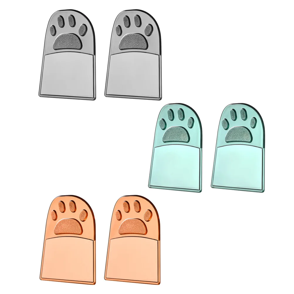

6 Pcs Toilet Seat Lifter Transparent Bathroom Accessories H Hygienic Tool Durable Use Creative Design Small Size