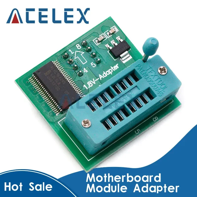 1 قطعة 1.8 فولت محول آيفون أو اللوحة 1.8 فولت SPI Flash SOP8 DIP8 W25 MX25 استخدام على المبرمجين TL866CS TL866A EZP2010