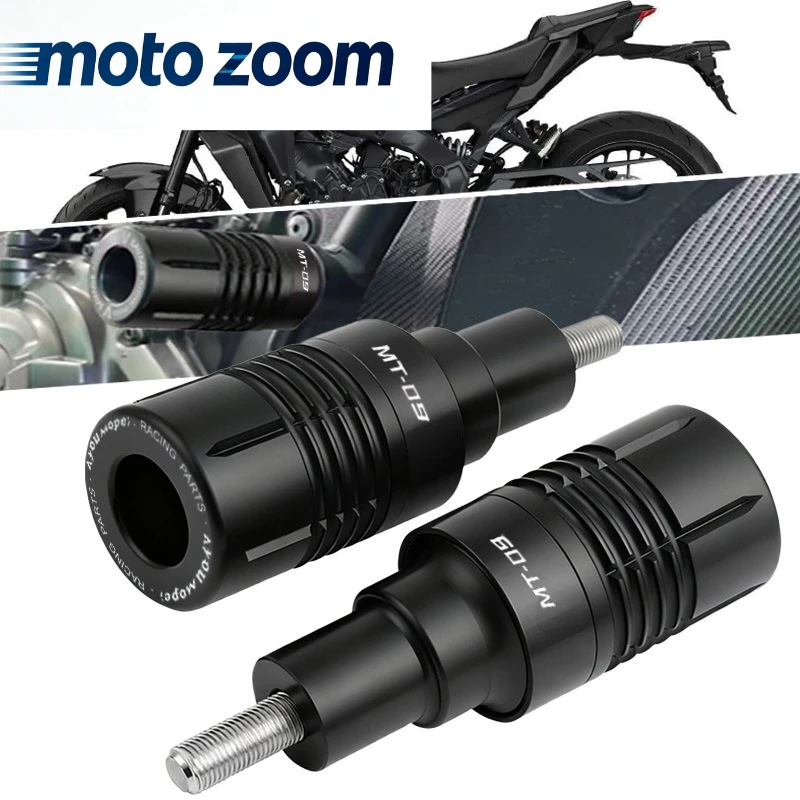 

For YAMAHA MT09 MT-09 mt09 MT 09 SP 2021-2025 Motorcycle Engine Frame Sliders Crash Protector Falling Protection Pad 2024 2023