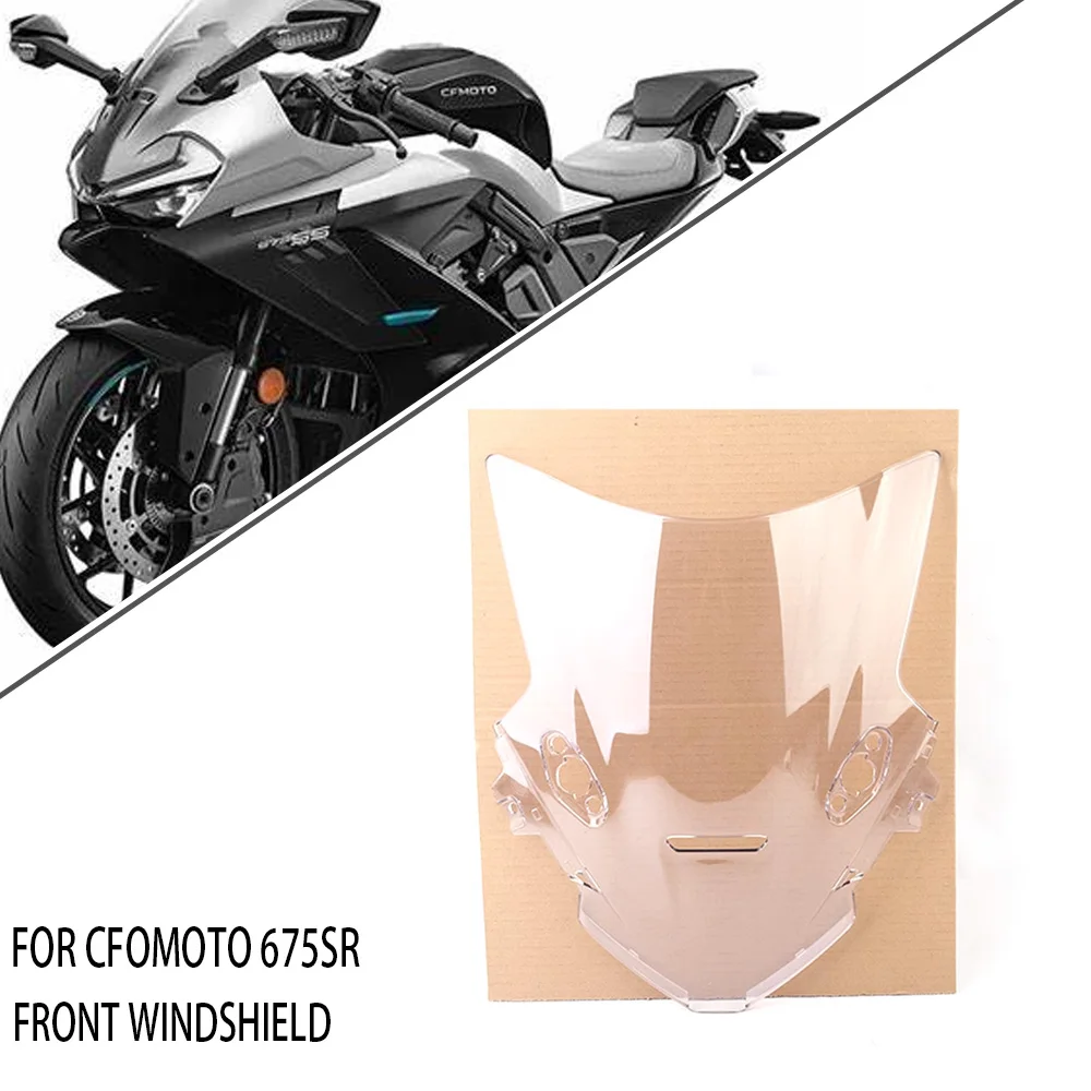 FOR CFMOTO 675SR 675SS 675SR-R Motorcycle Original Front Windshield Front Mirror Wind Deflector Fit CF MOTO SR 675 SRS 675