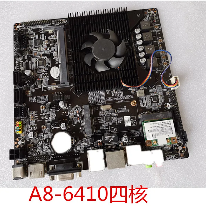

Четырехъядерная основная плата A8-6410 LVDS12vHDMI Gigabit, две SATADDR3MSATA