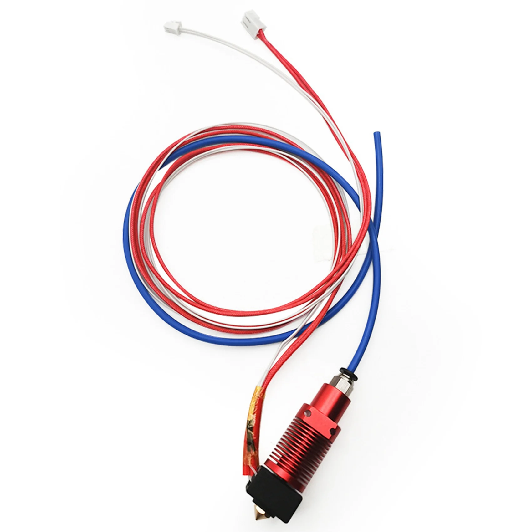 3D Printer Accessories Suitable for Creality 3D CR-10S Pro Red Round Radiator Extruder Hot End 24V