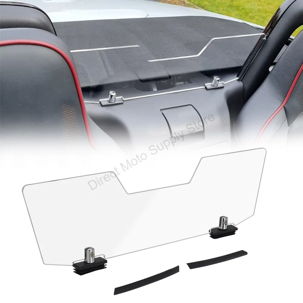 Neuf pour Fiat 124 Spider Abarth 2015 - 2020 Déflecteur de vent en acrylique pour Mazda MX-5 Miata ND 2015-2024 Déflecteur de vent souple
