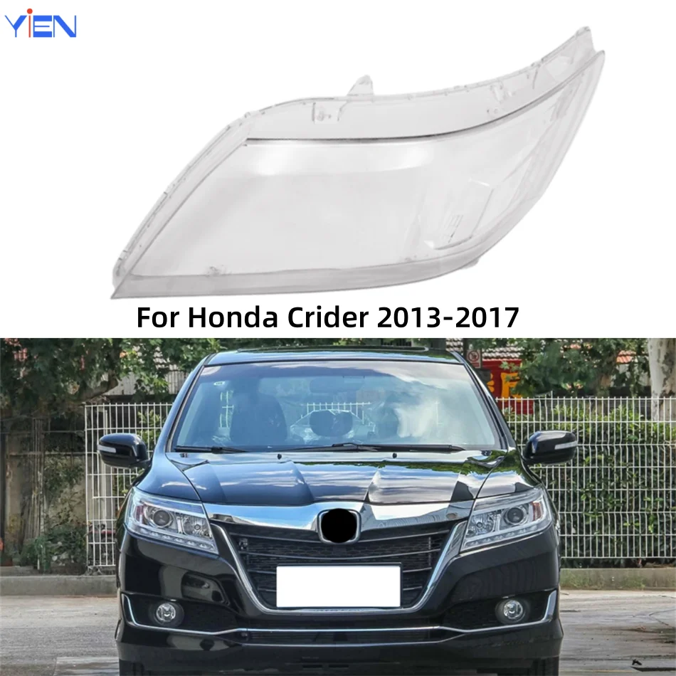 

For Honda Crider 2013 2014 2015 2016 2017 Car Gadgets Lights Cover Headlamp Shell Car Front Headlight Lens Cover Lights Shell
