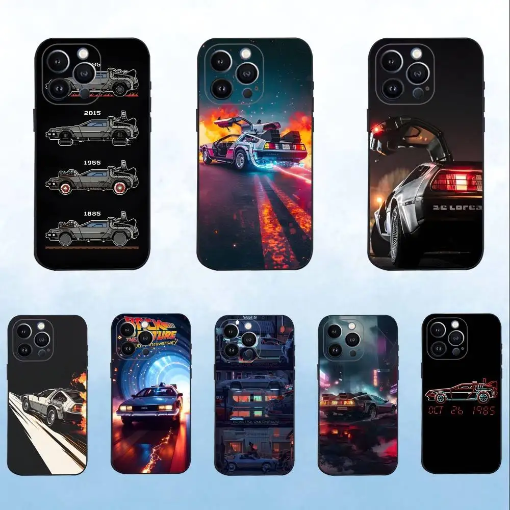 

Movie Back The F-Future Phone Case For iPhone 16,15,14,13,12,11 Plus,Pro Max,XS,X,XR,SE,Mini,8,7,Soft Silicone Black Cover