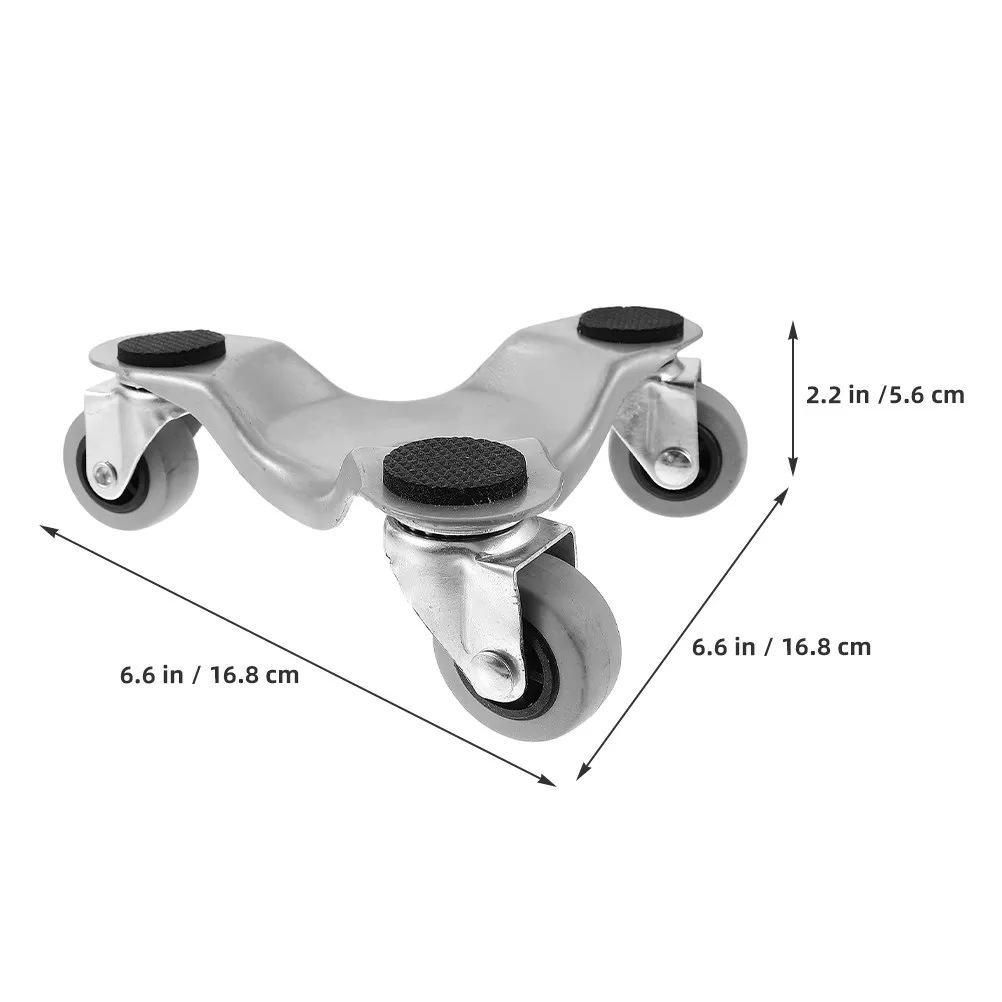 2Pcs Moving Tool Heavy Duty Furniture Movers Wheels Office Home Use Furniture Sliders Appliance Roller Gliders