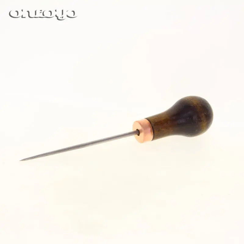 Awls One Thousand Wooden Handle Awl Through Single Gourd Manual Accounting Office Appliances Stitch Bookbinding Tools