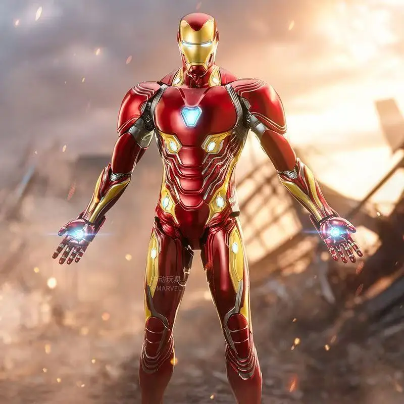 

In Stock ZD Toys Iron Man MK50 MK28 Action Figures Tony Stark Mecha Model Movable Anime Avengers Collection Toys Gifts