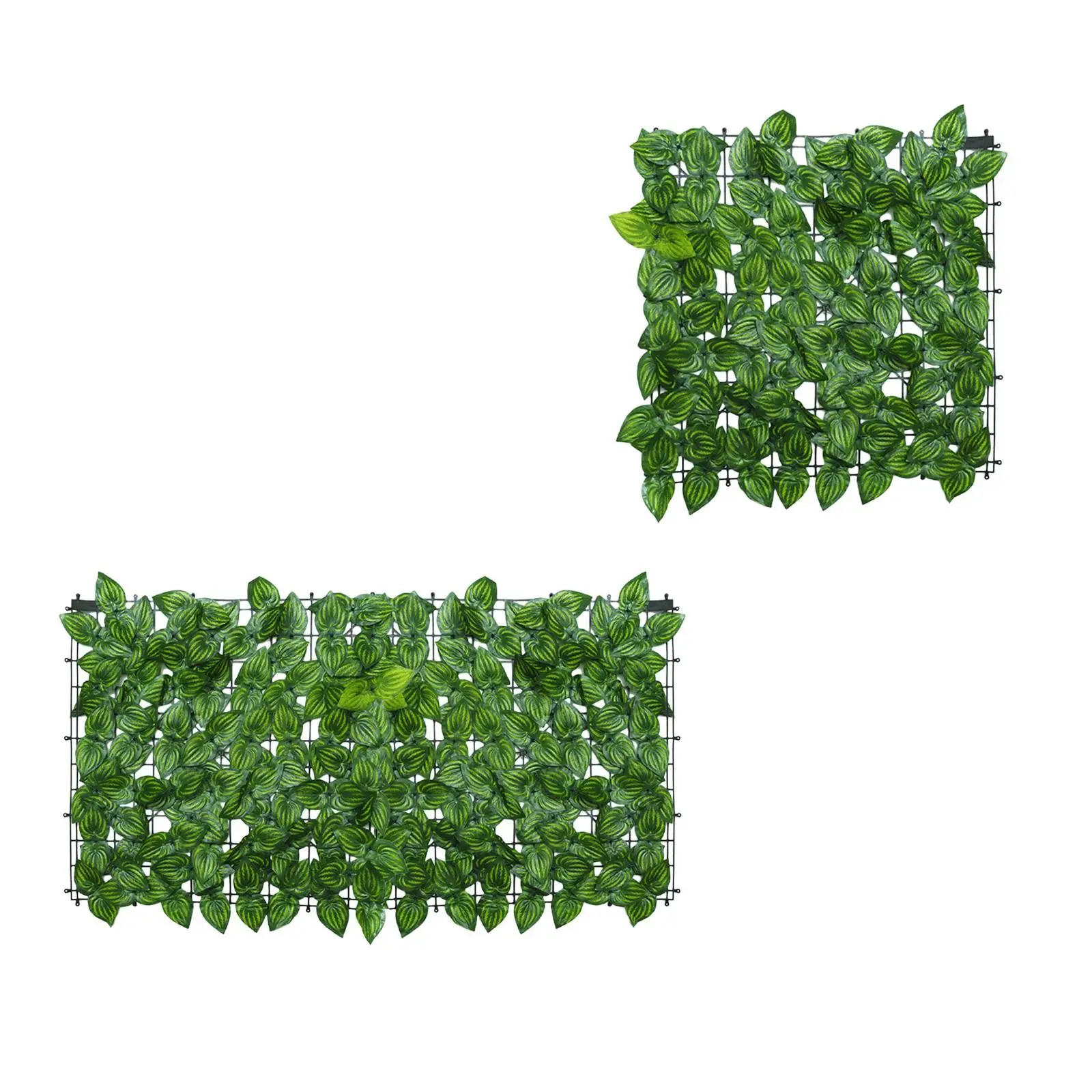 Privacy Screen Wall Panel with Artificial Greenery for Indoor And Outdoor Use