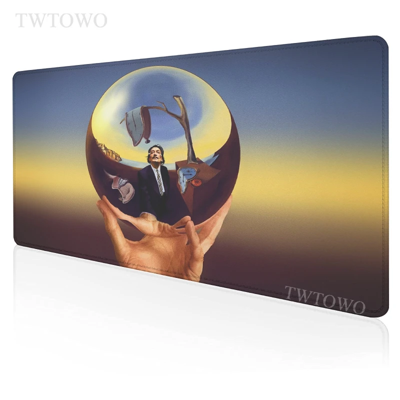 

Salvador Dali Mousepad Home Custom New Mouse Mat MousePads keyboard pad Natural Rubber Carpet Laptop Mice Pad Desktop Mouse Pad