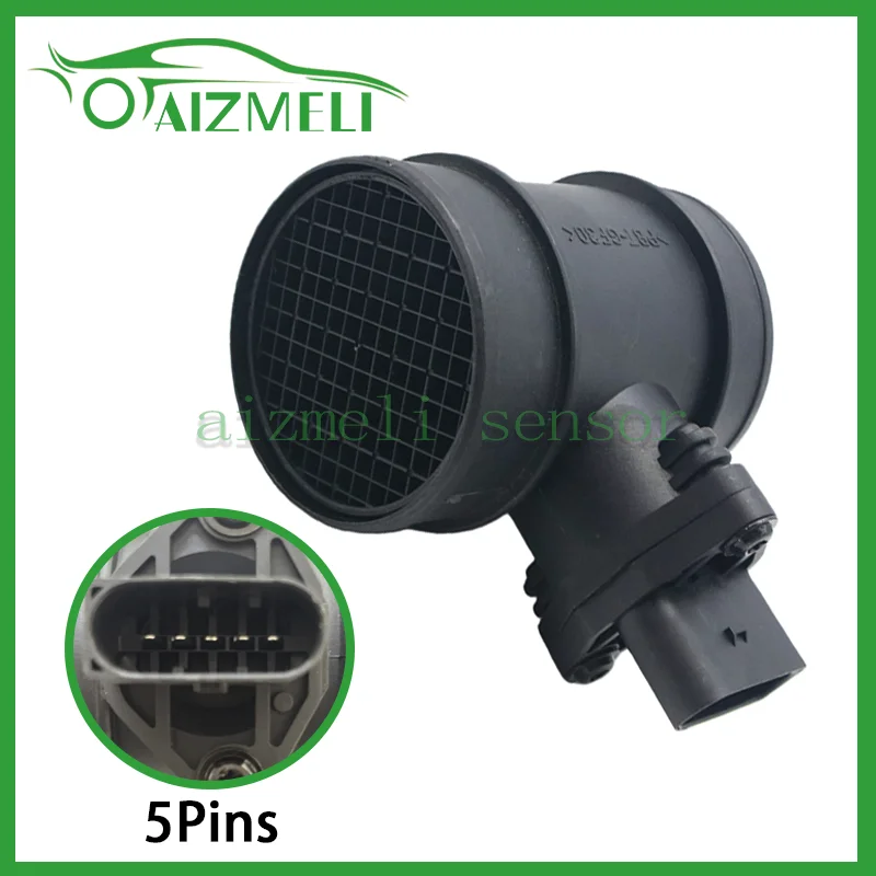 New Mass Air Flow MAF Sensors 0281002355 For Audi A2 1.2TDI 2000~2005 2001 2002 2003 2004 1.4TDI 1.6FSI 281002355 Factory Price