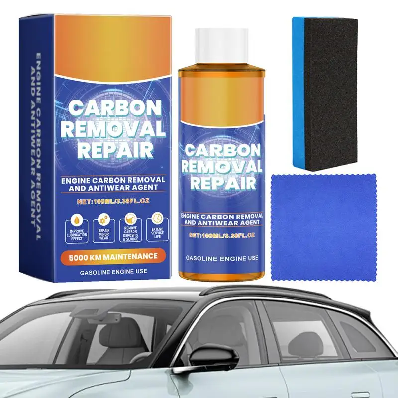 

Engine Carbon Removal Repair Oil Cylinder Noise Reduction Repair Agent 100ml Carbon Removal And Repair Oil For Car Boosts Engine