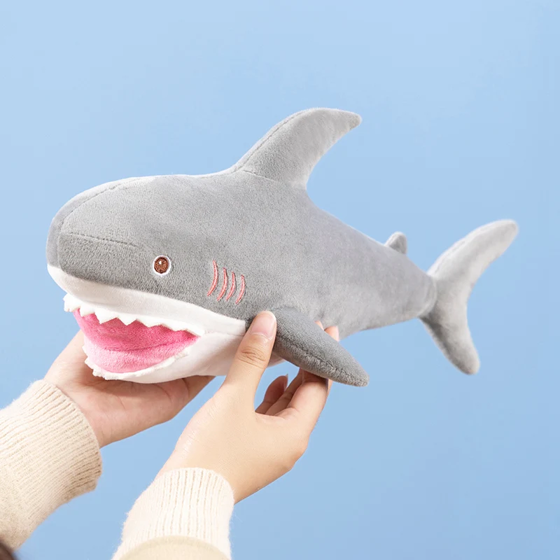 40/50 Cm Simulatie Orcinus Orca Haai Knuffels Soft Gevulde Grote Witte Haaien Poppen Zeedieren Haai Walvis kussen Home Decor