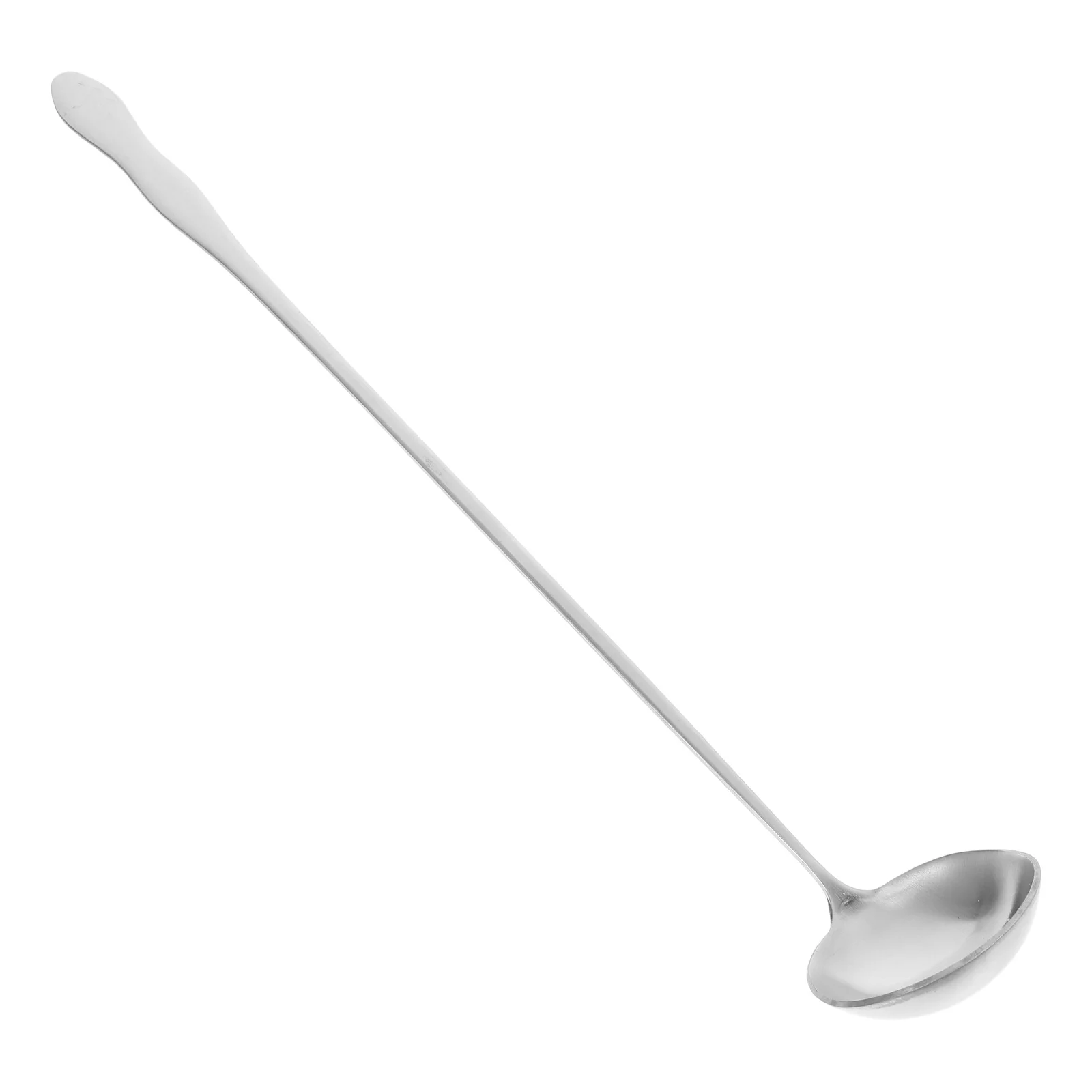 

Long Handle Soup Spoon Stainless Steel Heavy Duty Ladle For Soup Sauce Serving Kitchen Utensil Multi-Function Pot Spoon