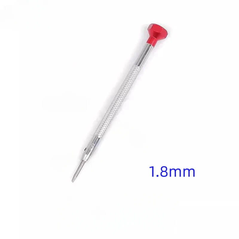 1PC Steel Slotted Screwdriver 0.8mm/1.0mm/1.2mm/1.4mm/1.6mm/1.8mm/2.0mm for Watch Repair Jewelry Making Repair Tool
