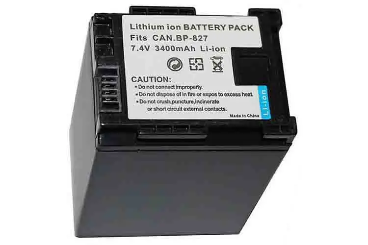 

BP-827 BP827 Camera Battery For Canon HF10 HF11 HF100 HF20 HF200 HF S10 S11 S100 S20 S21 S200 S30 G10 USBBattery Charger