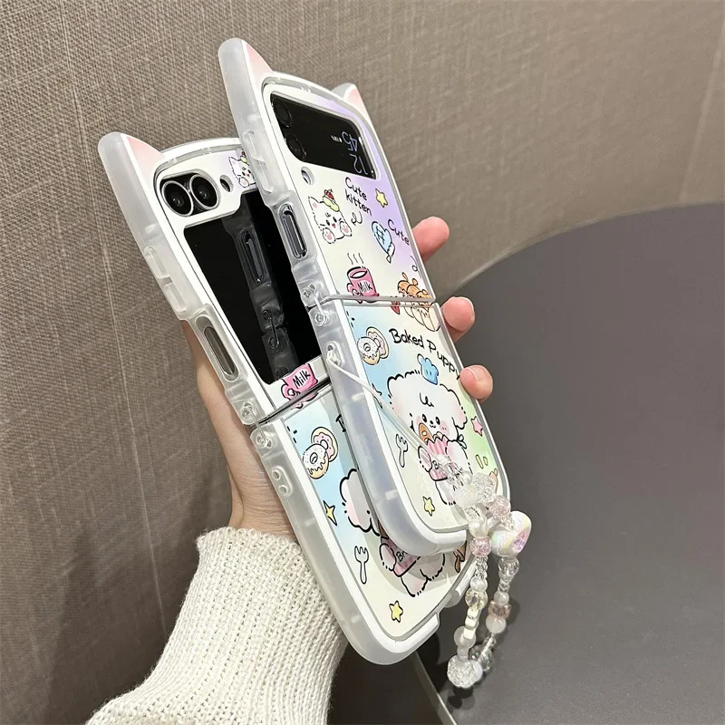 サムスンのバックシェル,ギャラクシーZフリップ,6,5,4,3,zflip4,zflip5,zflip6