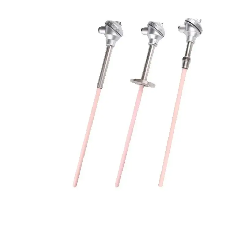 B-type platinum-rhodium thermocouple WRP-130 corundum 0-1600 degree temperature sensor0.5mm wire