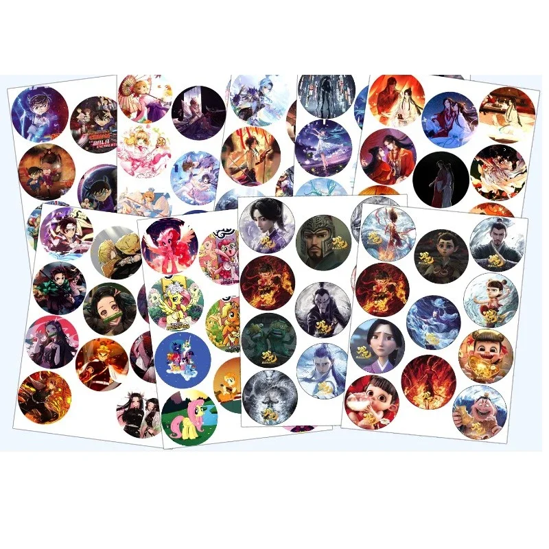 

Portable Manual Button Badge Press Machine DIY Pin Badge Maker Kit with Circle Cutter and Full Gaskets Set