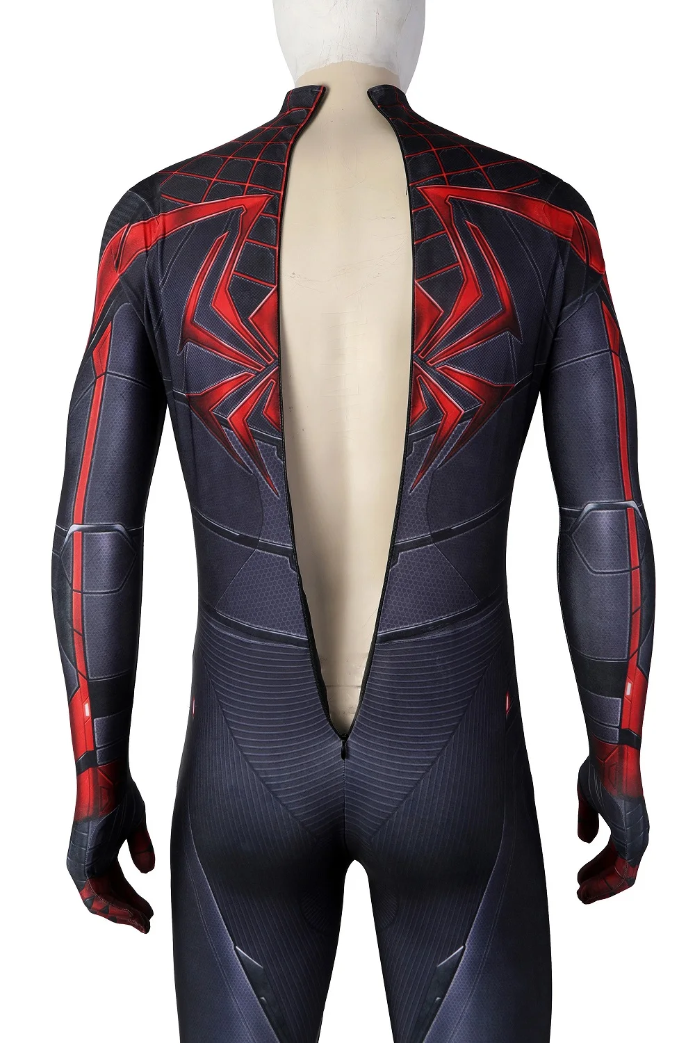 Costume de Cosplay SpidSuffolk Spiderk Spider-Man Miles Morales, Inaut, Niac, PS5, Smile Hero, IQUE dex imprimé en 3D, Costume d'Halloween, Zenzai imbibé