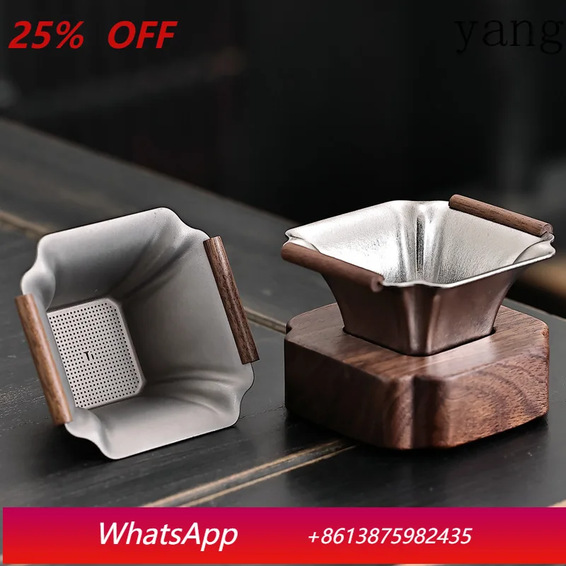 

Titanium Tea Strainer Separator Tea Filter Household Practical Tea Set Accessories Health Hygiene and Safety