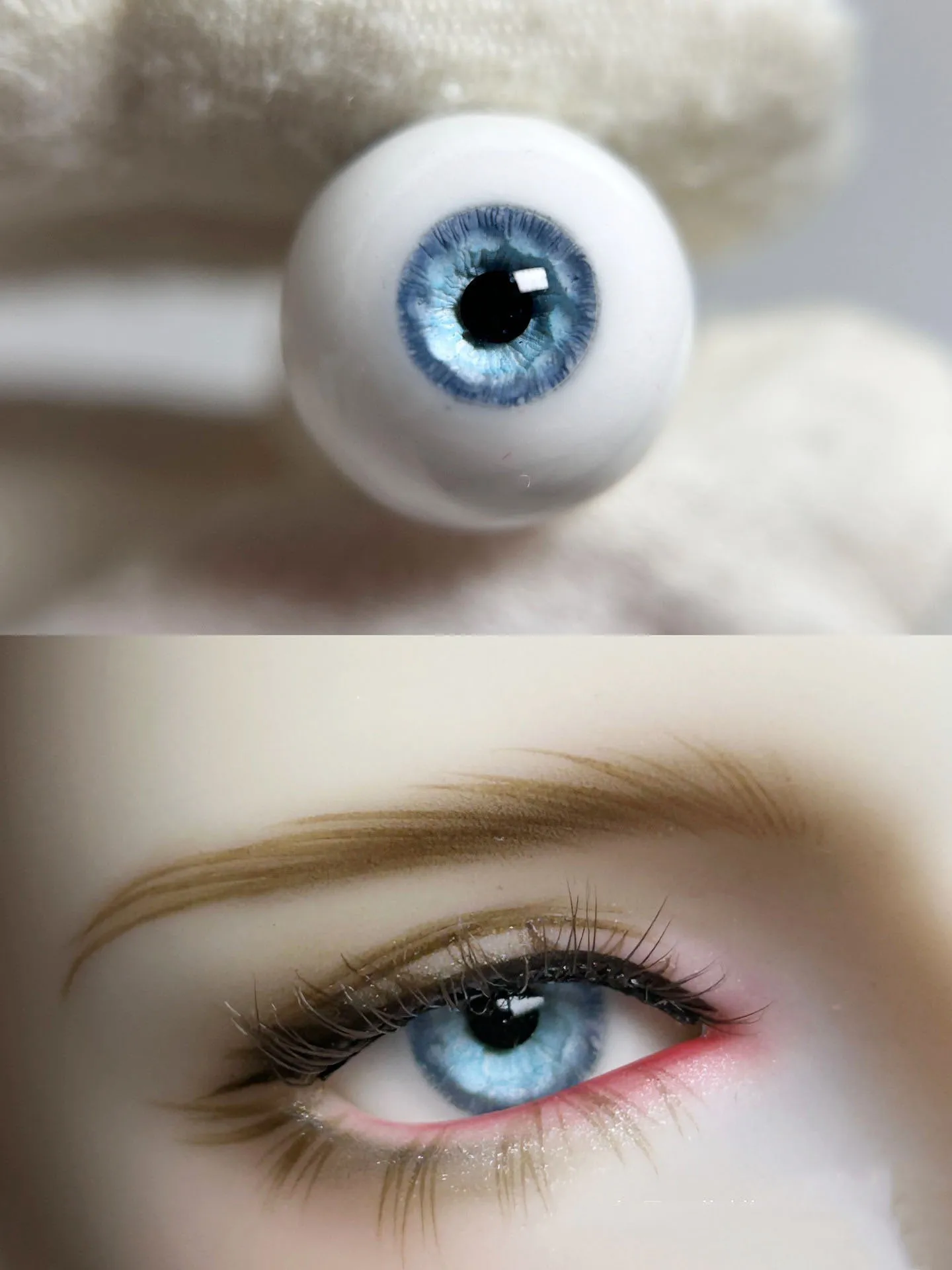 

Free Shipping BJD Doll Safety Eyeball 10mm 12mm 14mm 16mm 18mm 20mm 22mm 1 Pair