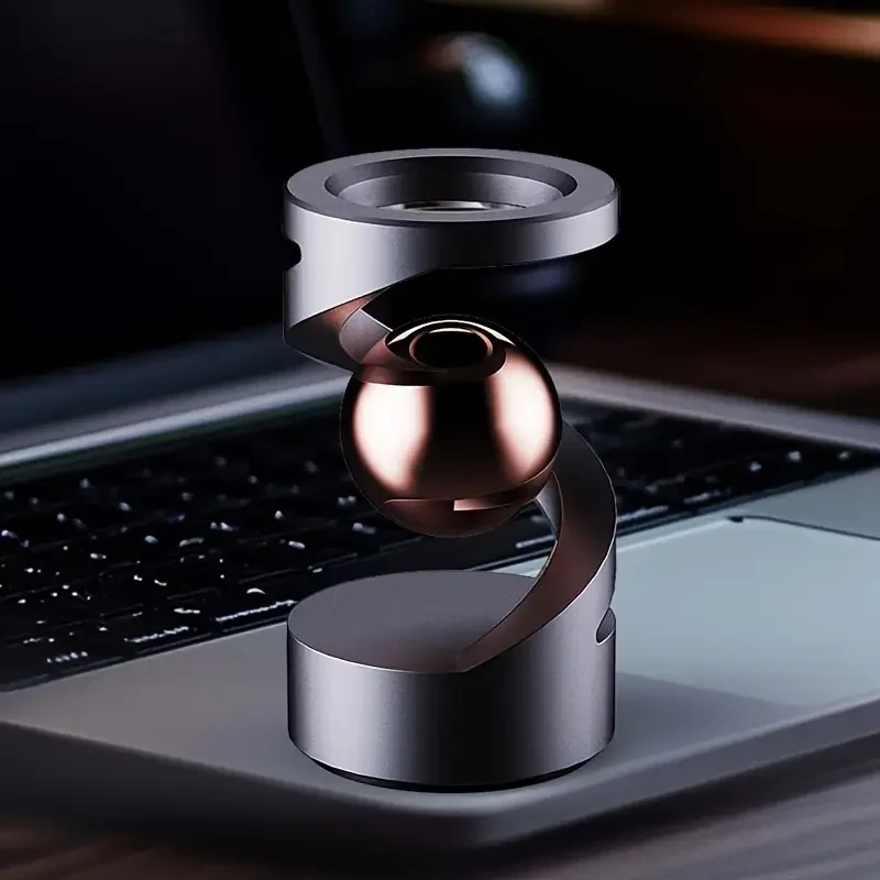 Desktop Decompression Toys Fingertip Rotation Desktop Suspended Gyroscope Relaxing Desk Toys Finger Toys for Adults or Teens