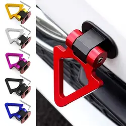 Trailer Hooks with Hex Wrenches Self Adhesive Vehicle Towing Hook Towing Bars Simulation Racing Ring Auto Rear Front Trailer