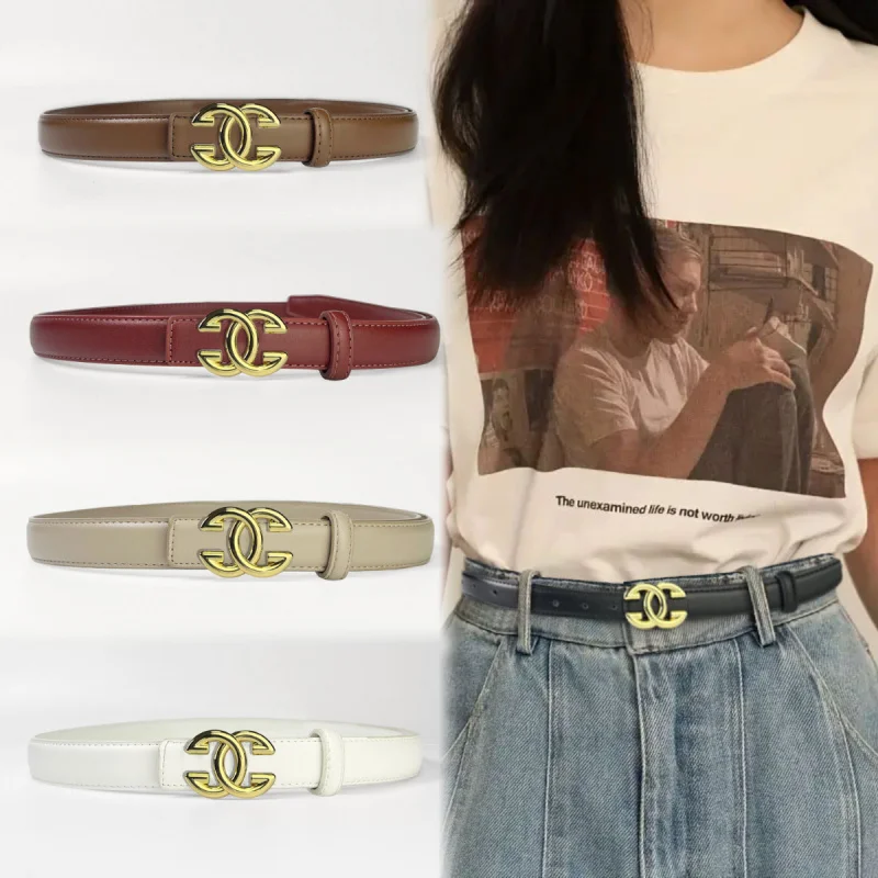 حزام حرف X، حزام نسائي متعدد الاستخدامات، كلاسيكي أنيق، إبزيم سبيكة رجعية، حزام تنحيف ناعم، إكسسوار خصر أنيق