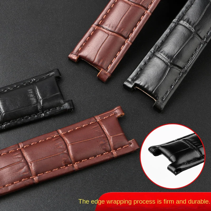 Ремешок из коровьей кожи для Cartier Pasha Special Notch, ремешок для часов для мужчин и женщин, воловья кожа 20x12 мм, 18x10 мм, браслет, шатун