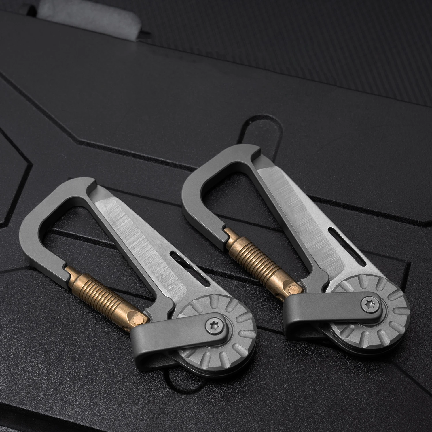 Titanium Alloy EDC Keychain Wi - Edc Carry All 评论和价格