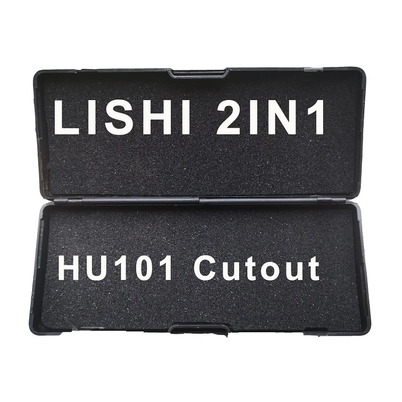 Lishi-Outils de verrouillage de porte dissimulés, découpe 2 en 1, HU101 V.3, nouveau et original