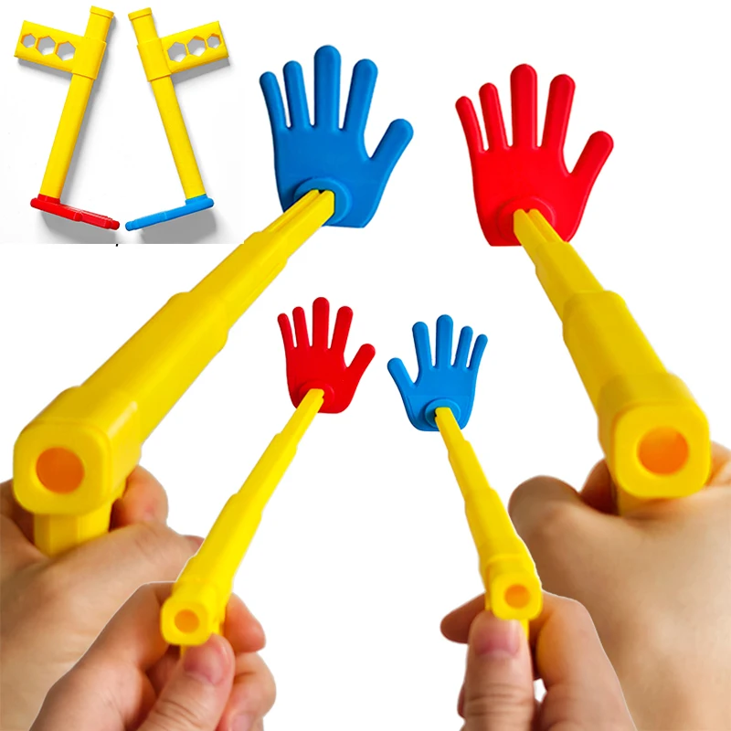 

Three Sizes 3D Printed Retractable Hand Toy Telescopic Game Toy Funny Interactive Props Cosplay for Party Favors