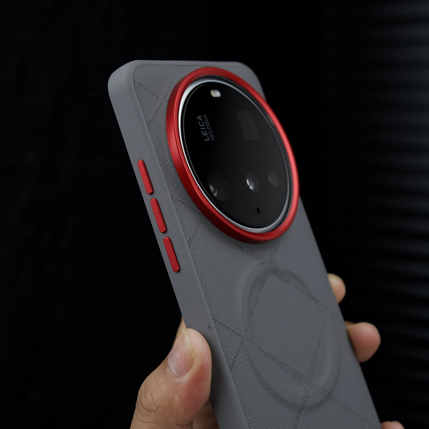 Etui na Xiaomi Mi 17 15 14 13 Ultra, modne, z PU skóry, ochronne, magnetyczne etui na tył telefonu, obudowa na Xiaomi 17 Ultra — zdjęcie produktu 5