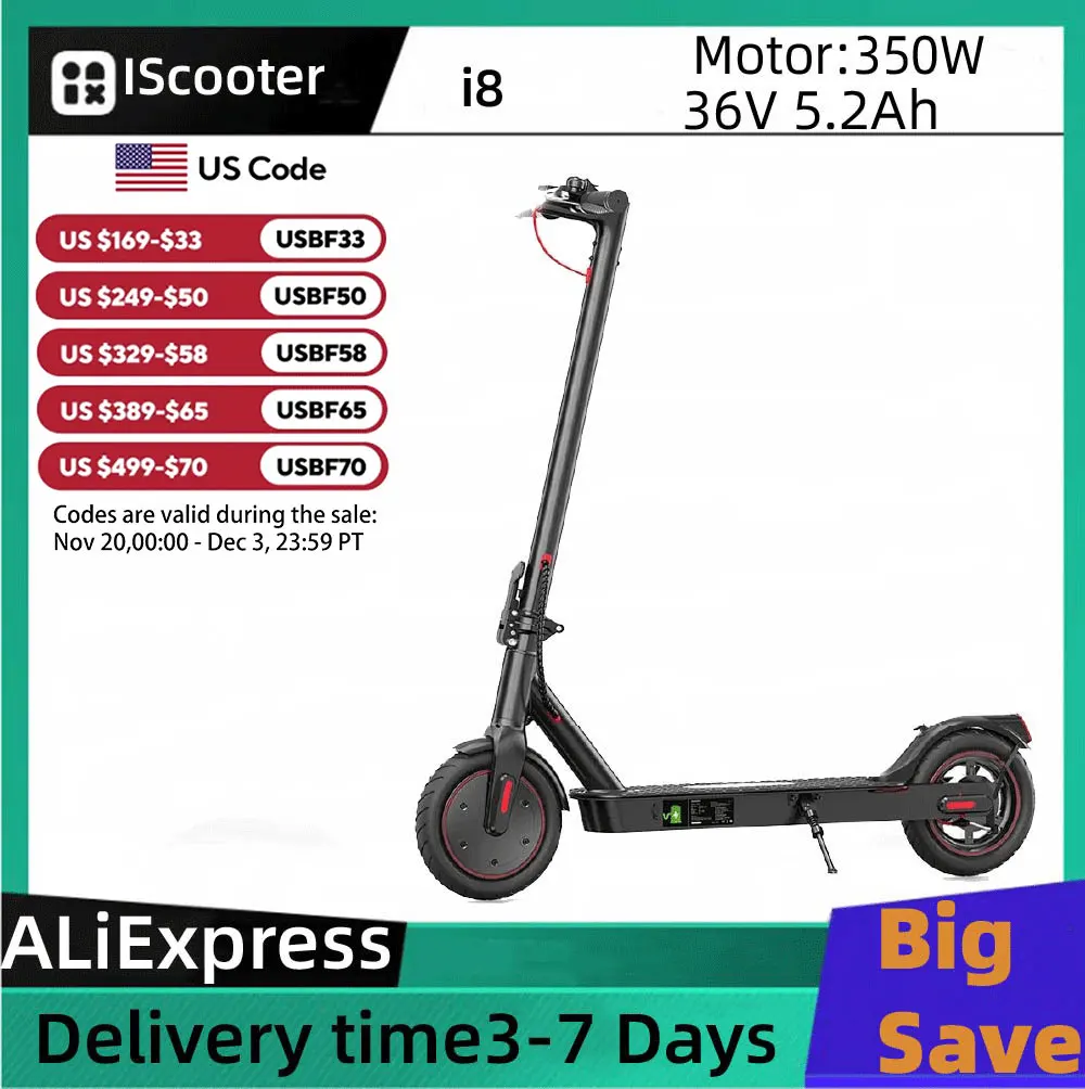 Iscooter I8 Electri…