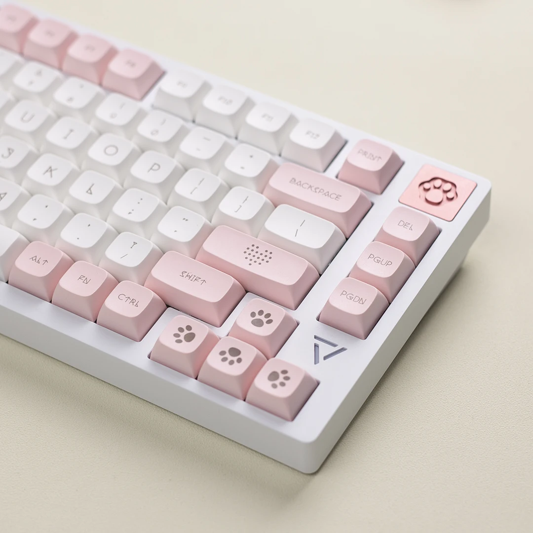 KeysLand XDA Keycaps Cơ Phụ Kiện PBT Dye Thăng Hoa Diy Bộ 137 Phím Chi Cát GMK Phù Hợp Với 61/64/68/84/98/104