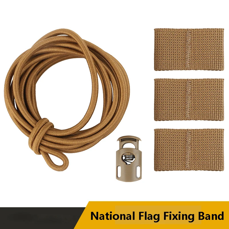 

Flag Fixing Strap, Organize Items into Rolls or Strips, Outdoor Tactical Vest Multifunctional Accessories