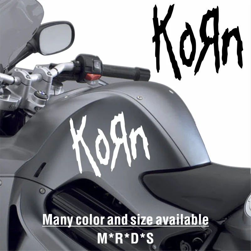 Mult size and color  Personalized Car Stickers Korn Russian Decal Vinyl Car Stickers Accessories Pegatinas Para Coche #11