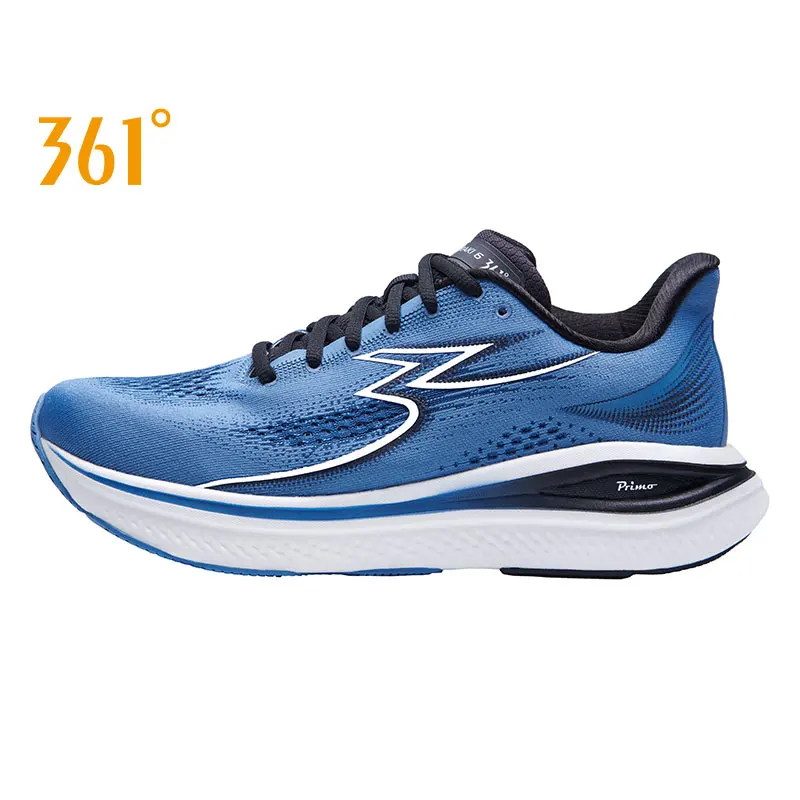 

361 Degrees International Line Meraki 6 (2E) Men's Running Shoes Outdoor Wear-Resistant Cushioning Rebound Male Sneakers Y2432