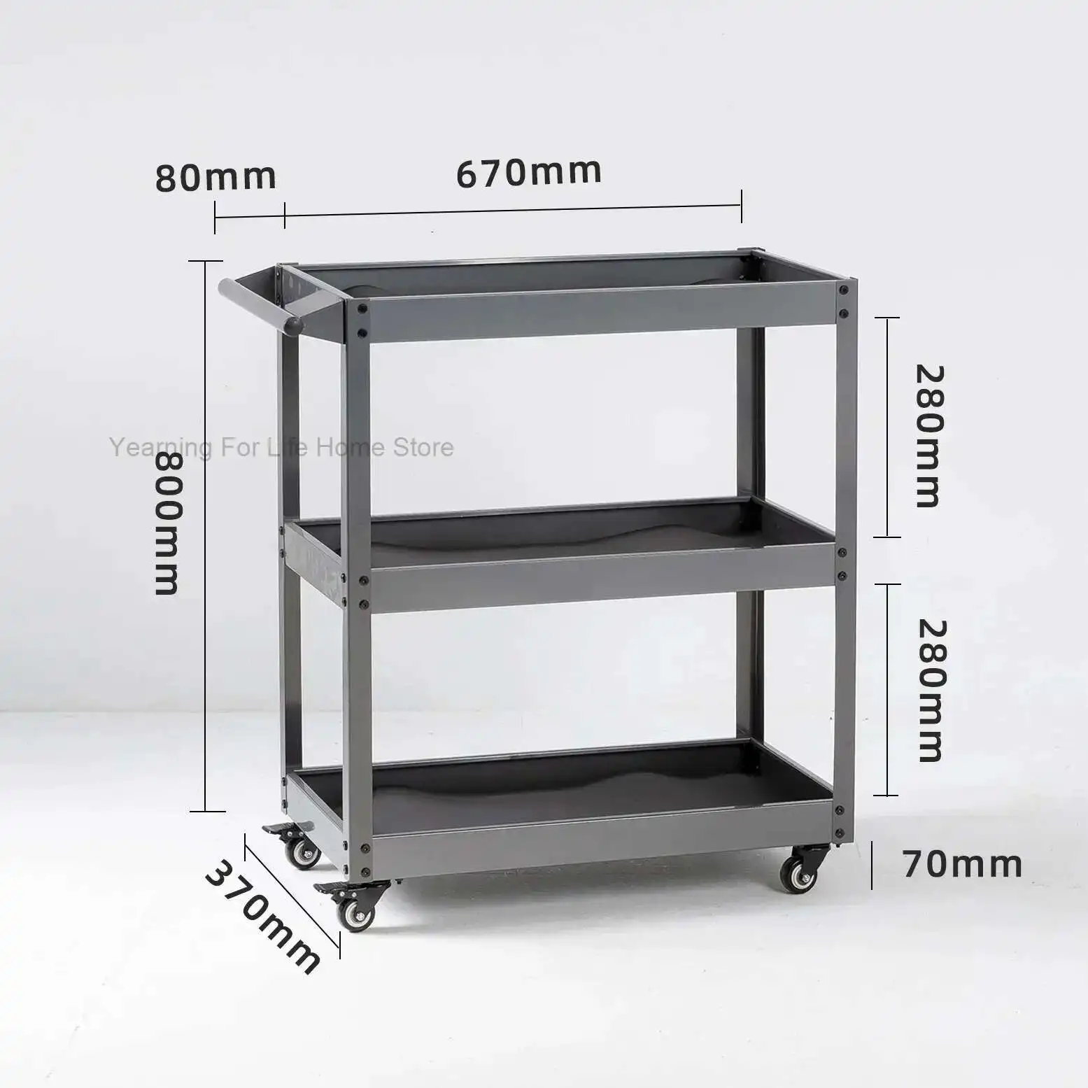 

Multi-functional Green Salon Trolley Garden Beauty Salon Trolley Garden Coffee Furniture Carrinho Auxiliar Lash Designer