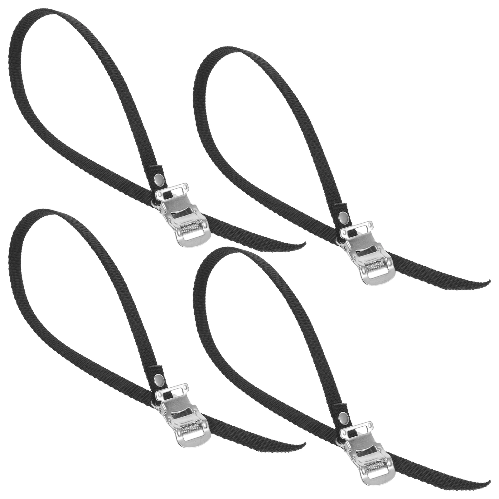

4 Pcs Foot Pedal Strap Exercise Adjustable Straps Pedals Wall-mounted Elastic Abs Man Retaining Toe