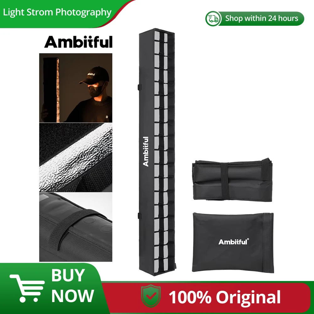 ambitful-sa30-インフレータブル-チューブ-ライト-ハニカム-グリッド-ソフトボックス-ambitful-gc30r-エア-チューブ-ライト用