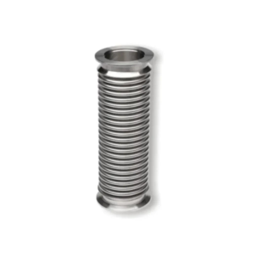 1PC KF High Vacuum Bellows Stainless Steel SS304 Flexible Hose - Quick Connect KF16/25/40/50 Sizes 100/200/300/500mm